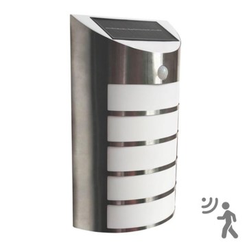 Aplique LED solar con sensor SAFFO LED/3,7V 2000 mAh IP44
