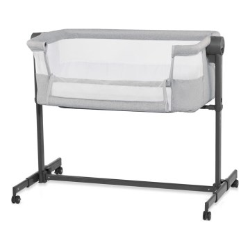 KINDERKRAFT - Cuna para bebé NESTE UP 2 gris claro