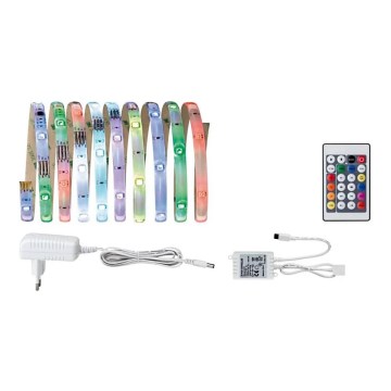 Paulmann 70481 - LED RGBW/9,6W Tira regulable DIGITAL 3 m 230V + control remoto