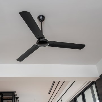 ZEVENTI - Ventilador de techo TOFINO negro